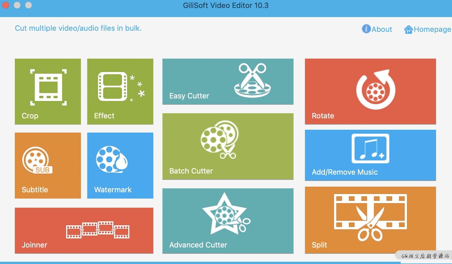 GiliSoft Video Editor 10.3 Mac破解版