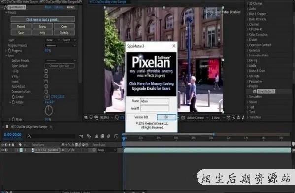 【PR.AE插件】600种顶级香料转场插件Pixelan Spicemaster 3.0.2 【PR.AE插件】600种顶级香料转场插件Pixelan Spicemaster 3.0.2-CG烟尘后期资源站