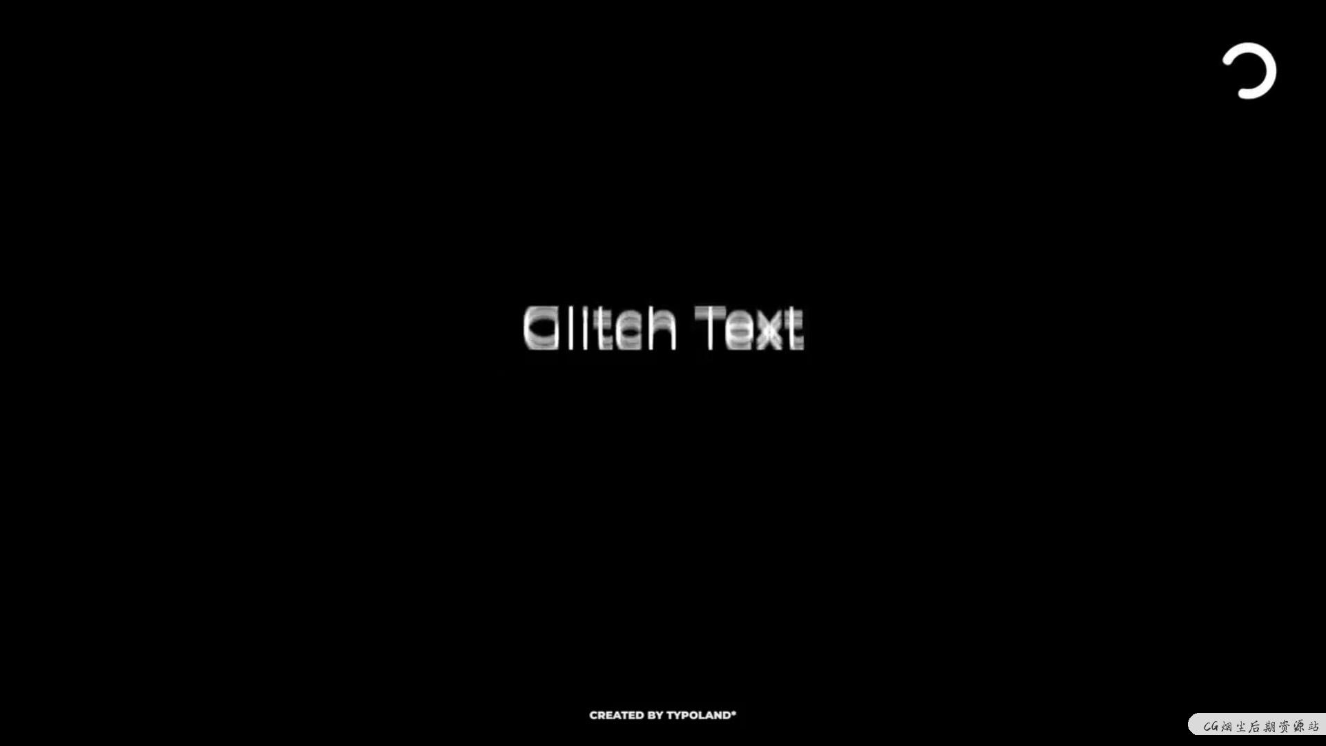 Fcpx文字效果插件 10种信号干扰故障文字特效预设 Glitch Text Animations