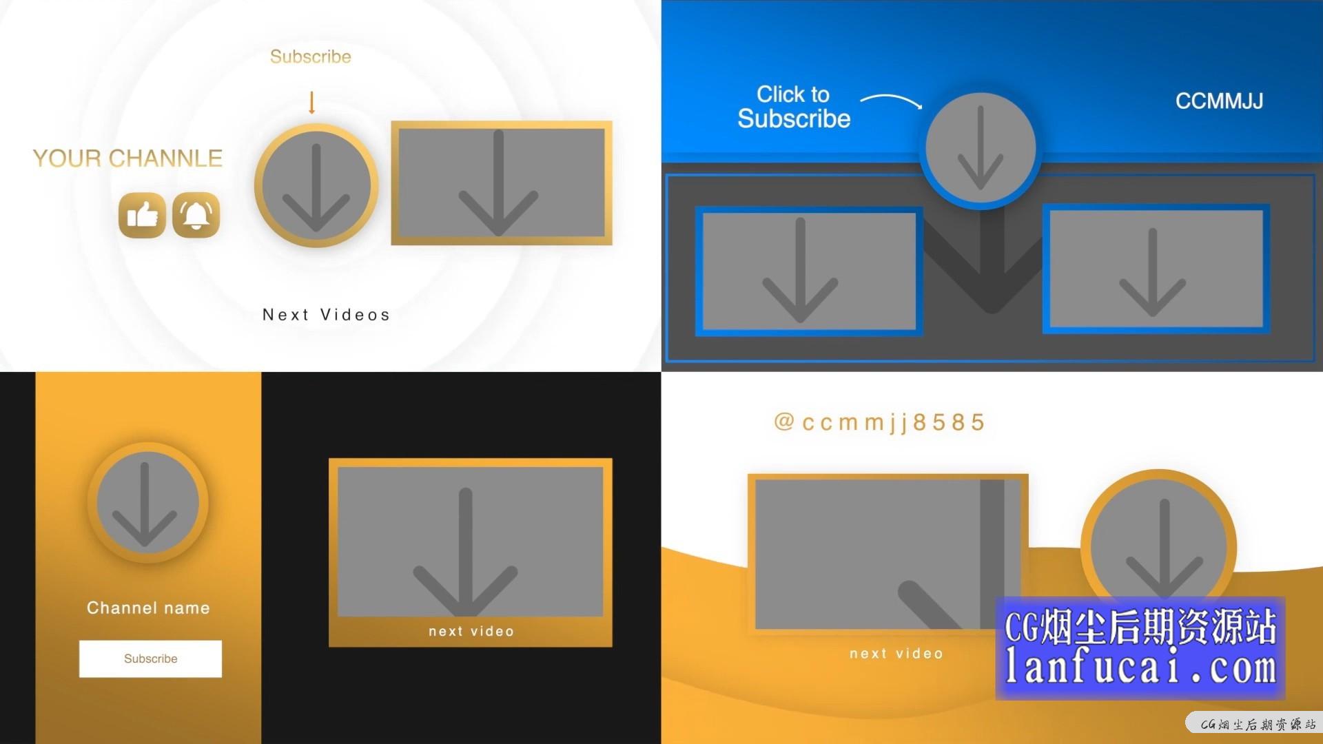 fcpx插件 自媒体短视频博主影片制作工具包 第四季 标题+动画+预告+LUTS