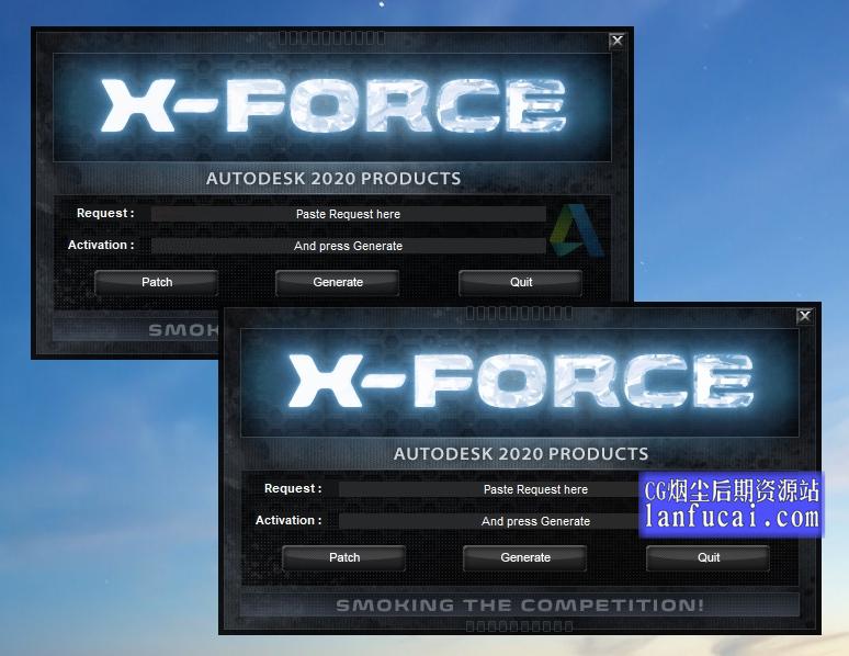 Autodesk 2020 全系列软件 XForce V2 Win/Mac注册机+软件密钥