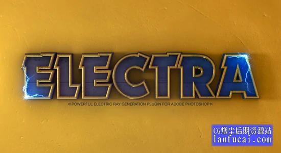 PS插件-能量电流射线雷电特效 Electra v1.0 Win