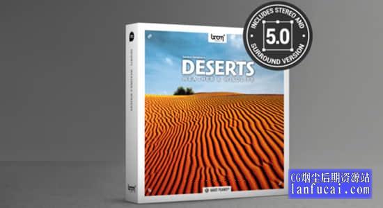 155组荒芜大沙漠户外自然环境环绕立体声无损音效 Deserts Weather