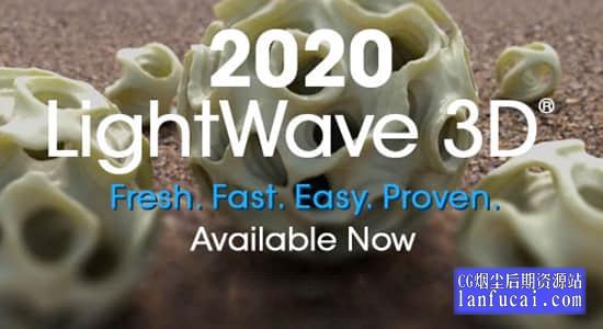 三维动画制作软件 NewTek LightWave 3D 2020.0.3 Win/Mac