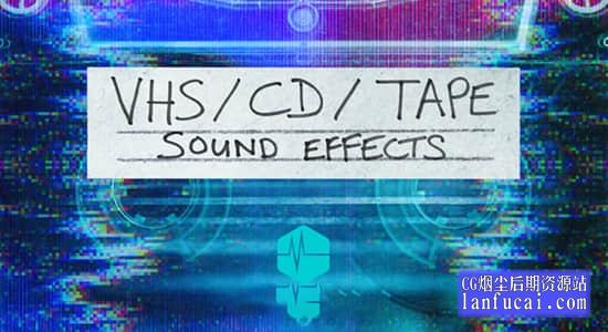 复古怀旧CD磁带播放机快进倒带按键VHS音效 Triune Digital VHS CD TAPE SFX