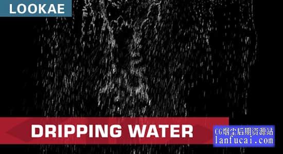 视频素材-37个屋顶排水沟瀑布倾泻水流动画 Actionvfx – Dripping Water Assets