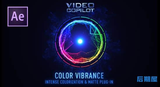 AE插件-快速染色着色插件VideoCopilot Color Vibrance 1.0.7 Win/Mac支持2022多帧渲染