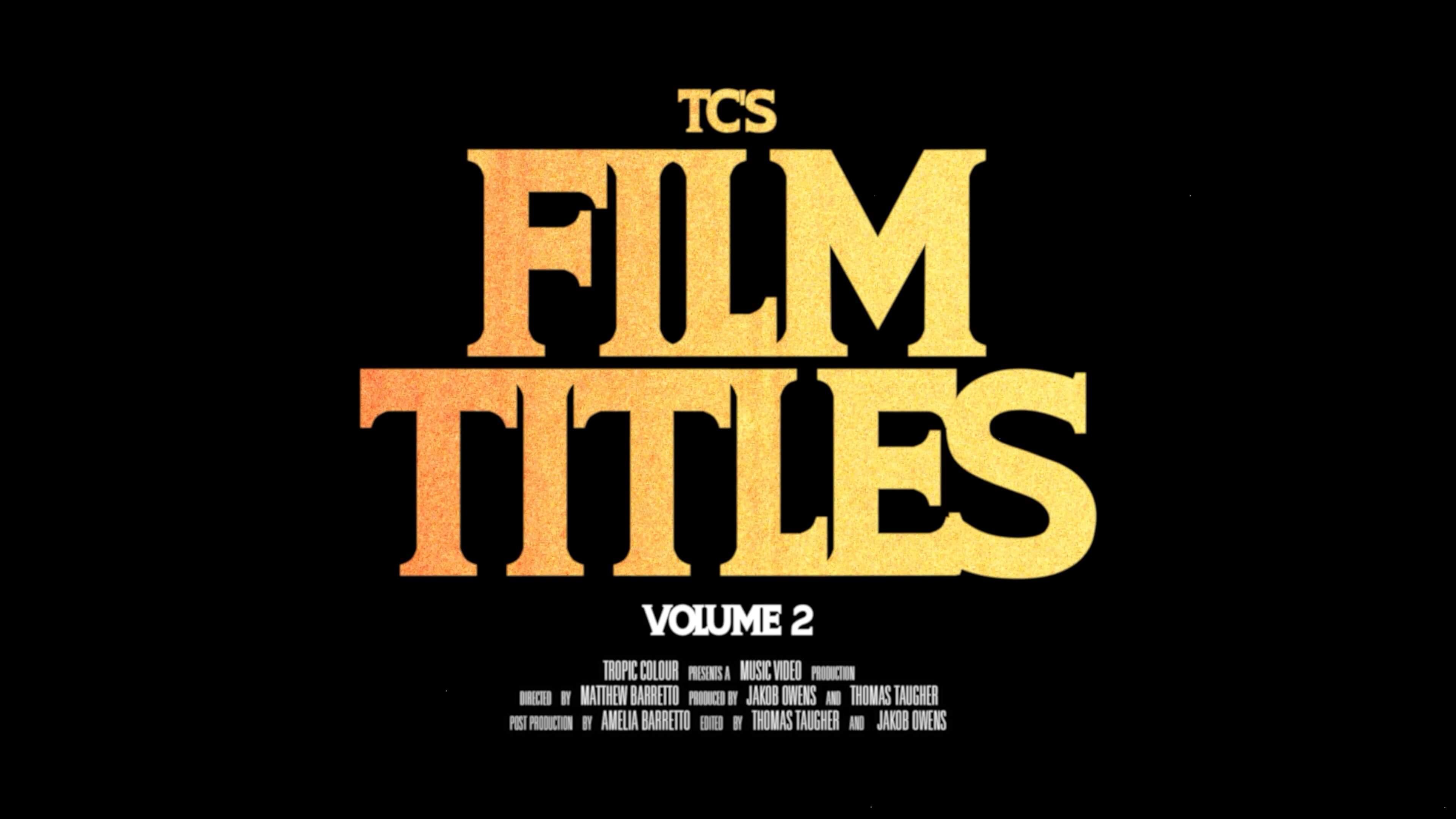 fcpx插件 20组电影标题海报模板Tropic Colour FILM TITLES V2