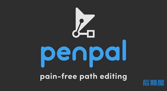 中文版AE脚本-路径节点复制打断编辑助手 Penpal v1.5.0 + 使用教程