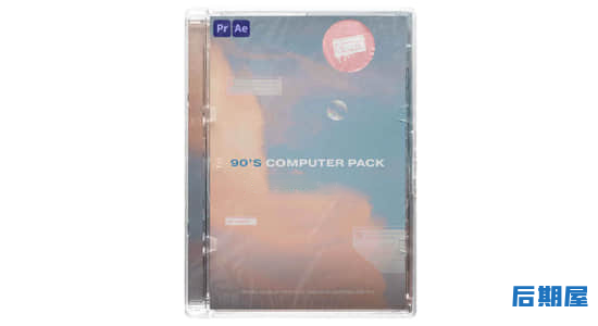 视频素材-复古电脑界面图标弹窗动画 90’s Computer Editing Pack