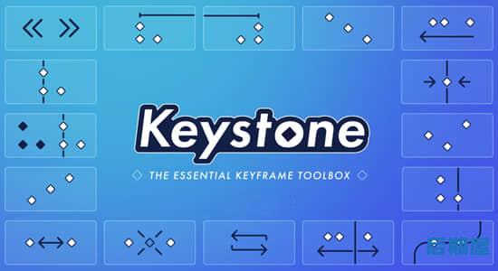 AE脚本-关键帧复制粘贴对齐镜像拉伸调节控制工具 Keystone v1.1.0