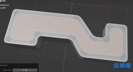 Blender插件-添加内切面效果 Round Inset V2.01