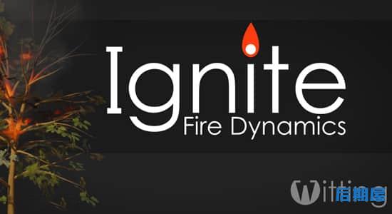 Blender插件-模拟火焰燃烧扩散特效 Ignite – Fire Dynamics V1.00+使用教程