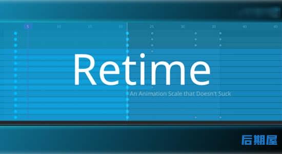 Blender插件-动画关键帧比例缩放工具 Retime V1.0.3