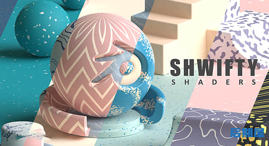 Blender预设 混合纹理材质着色器 Shwifty Shaders V1.2