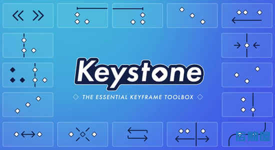 AE脚本 关键帧复制粘贴对齐镜像拉伸调节控制Keystone v1.1.6