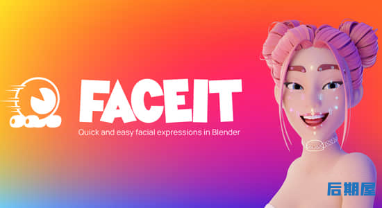 Blender插件 手机人像面部动作捕捉Faceit V2.1.2
