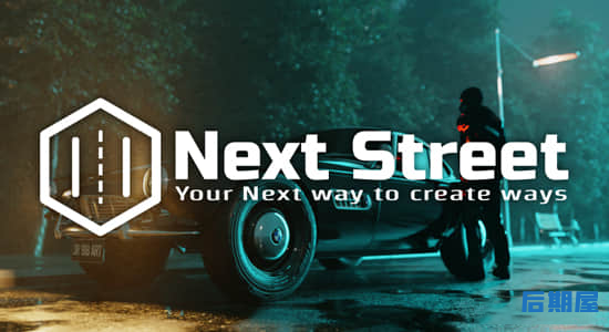 Blender插件 三维街道生成Next Street V2.0.9