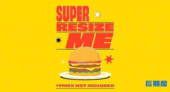 AE脚本-快速批量调整项目合成大小工具 Super Resize Me! v1.1+使用教程