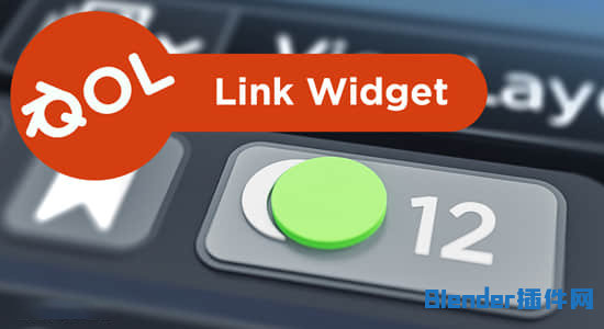 链接小部件工具Blender插件 Qol Tools: Link Widget v1.0
