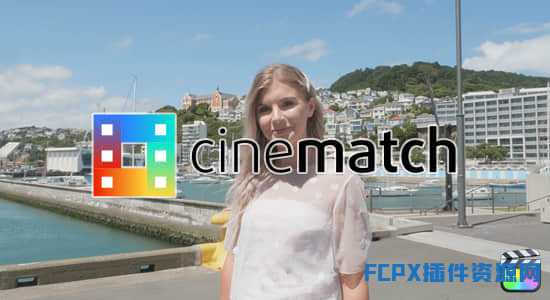 FCPX插件-摄像机色彩空间匹配调色插件 CineMatch 1.1.2b
