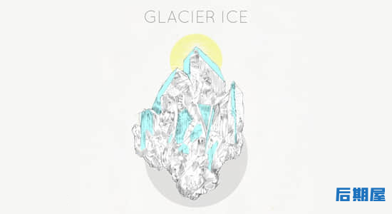 300个真实冰块破碎裂开无损音效 Glacier Ice