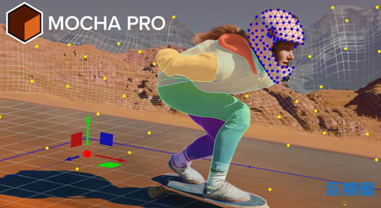 摄像机反求跟踪摩卡软件AE/PR/OFX/达芬奇插件Mocha Pro 2023 v11.0.1 Win