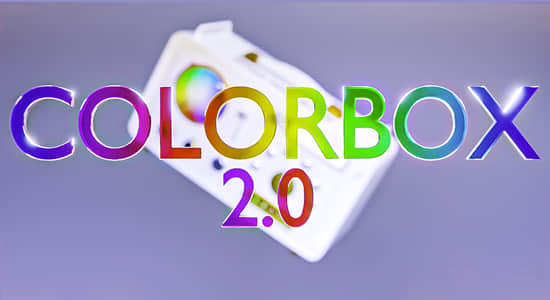 Blender插件-色彩搭配色卡参考选择工具 Color Box V2.0.1