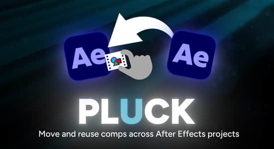AE脚本-单独导入工程中的某个独立合成 Pluck V1.0.0 含使用教程